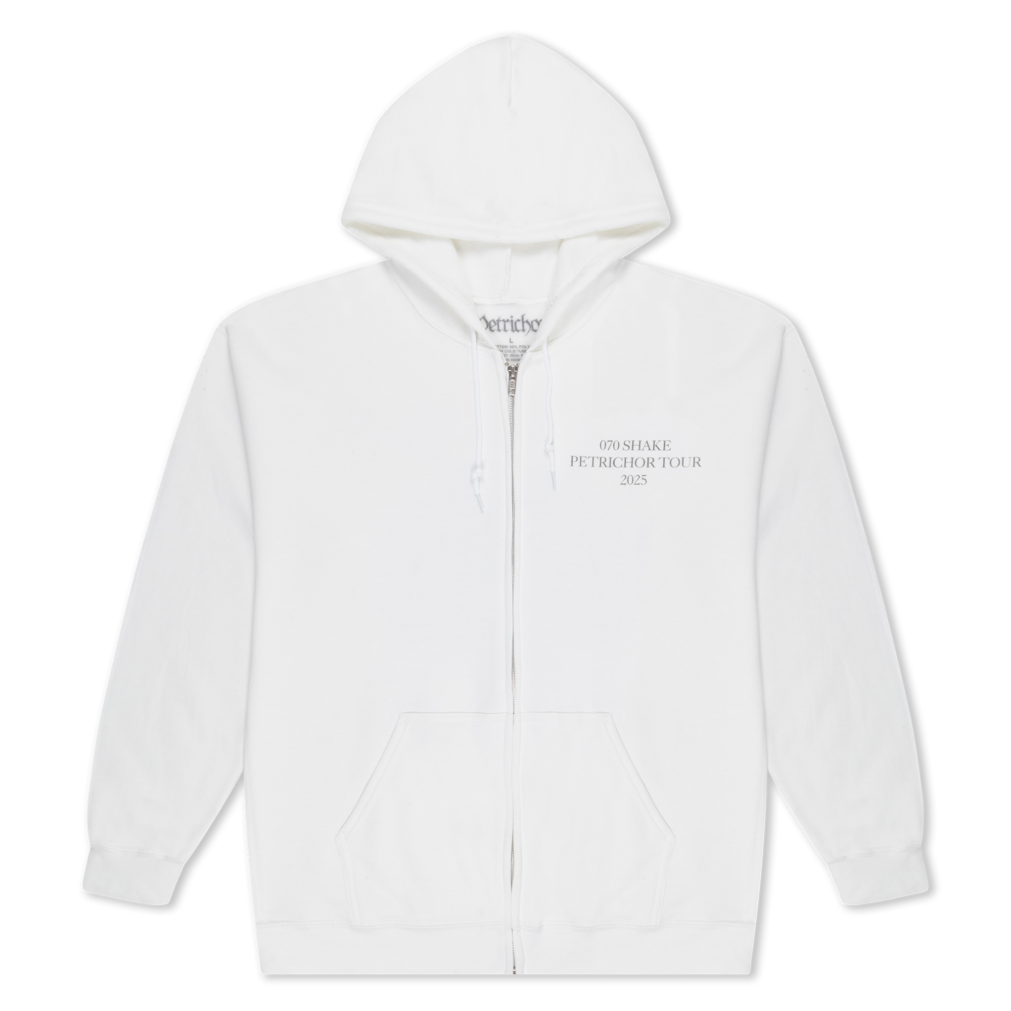 PETRICHOR TOUR ZIP HOODIE – 070 Shake | Official Store
